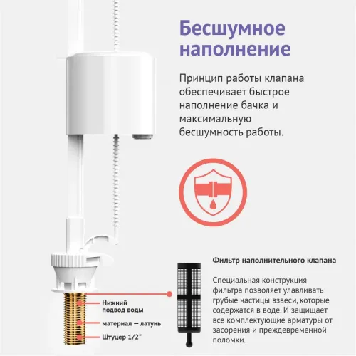 Комплект арматуры Eko 21.1, 030521