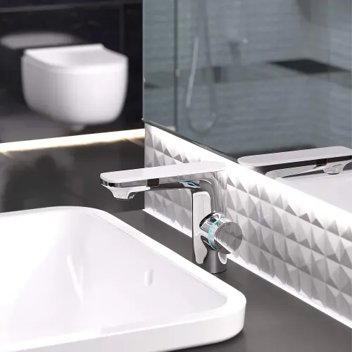 Смеситель для раковины MORANS сенсорный, хром, 076001