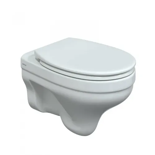 Унитаз BERGES подвесной ALBIT S Rimless 52 см сиденье Optim SO микролифт быстросъем, 082146