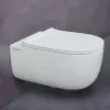 Унитаз BERGES подвесной EGO XL Rimless 54 см сиденье Toma Slim SO микролифт, быстросъём, 082118