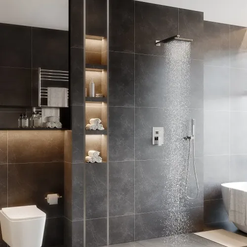 Душевой комплект BERGES NARDIS 2S, хром, 071001