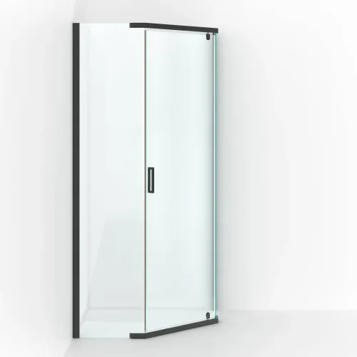 Душевой уголок SOLO T Black 900*900, 061106