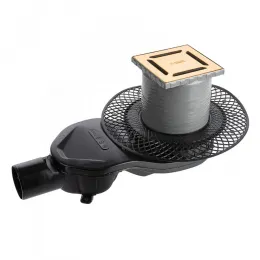 BERGES Трап водосток PLATZ Norma 100х100, 092158