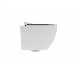 Унитаз BERGES подвесной OKUS 48 см, сиденье дюропласт Toma Slim SO, микролифт, быстросъём, 082127