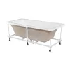 Ванна BERGES акриловая TARI 170х80 с каркасом, 050030