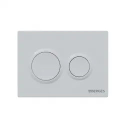 Кнопка BERGES для инсталляции NOVUM O1 - Кнопка BERGES для инсталляции NOVUM O1, 040061