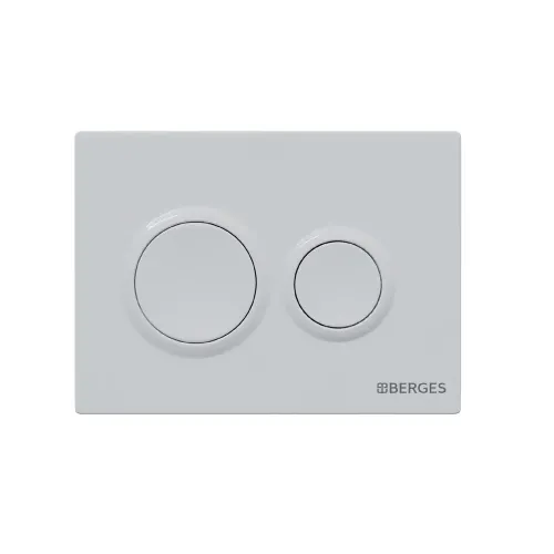 Кнопка BERGES для инсталляции NOVUM O1 - Кнопка BERGES для инсталляции NOVUM O1, 040061