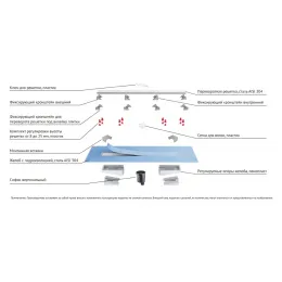 BERGES Желоб водосток C1 Norma 500, 095036