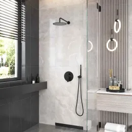 Душевой комплект BERGES VENTAS 2R BLACK, черный матовый, 073004