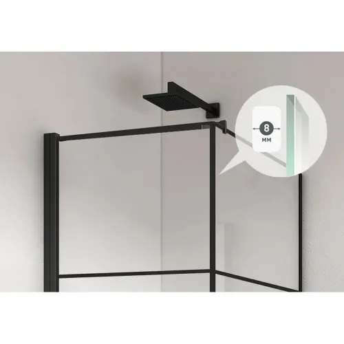 Душевой уголок DARK R 900*900, 061020R