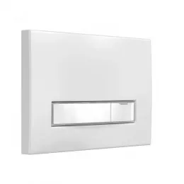 Инсталляция АТОМ Line 410 кнопка белая/хром глянец, 040341