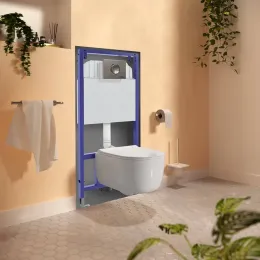 Инсталляция BERGES для скрытого монтажа унитаза NOVUM без кнопки, 040000