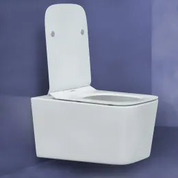 Унитаз BERGES подвесной FLOE Rimless 55 см с сиденьем Floe Slim SO микролифт, быстросъём, 082121