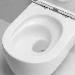 Унитаз BERGES подвесной Tornas Rimless 53 см, сиденье дюропласт Tornas Slim SO, микролифт, быстросъём - Tornas, 082137