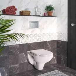 ATOM 410 кнопка хром глянец, 040331