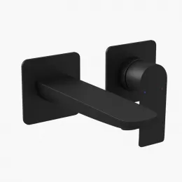 Смеситель для раковины VENTAS S скрытого монтажа, раздельный, черный матовый, 076008