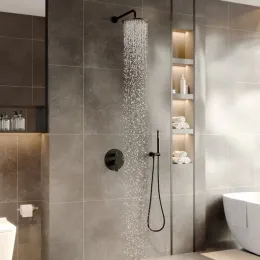 Душевой комплект BERGES NARDIS 2S BLACK, черный матовый, 071004