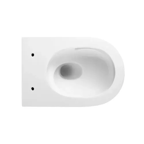 Унитаз BERGES подвесной Tornas Rimless 53 см, сиденье дюропласт Tornas Slim SO, микролифт, быстросъём - Tornas, 082137