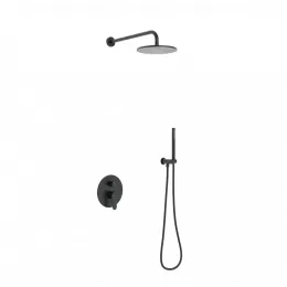 Душевой комплект BERGES NARDIS 2S BLACK, черный матовый, 071004