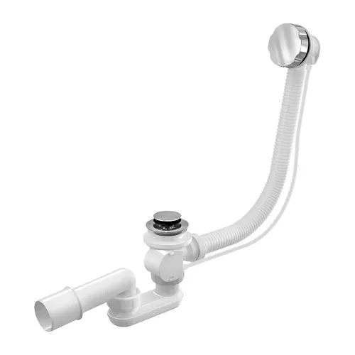 Слив-перелив BERGES для ванны полуавтомат 60 см, 051009