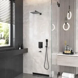 Душевой комплект BERGES VENTAS 3S BLACK, черный матовый, 073006