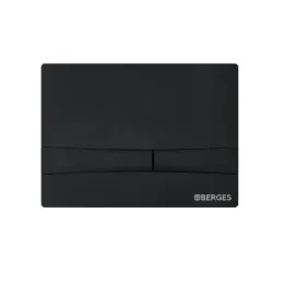 Инсталляция BERGES для скрытого монтажа NOVUM с кнопкой F5 Soft Touch черная, 040255