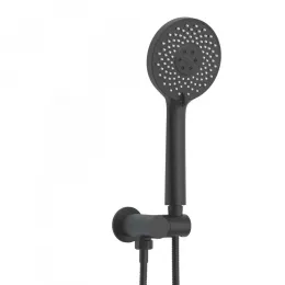 Душевой комплект BERGES VENTAS 3O BLACK, черный матовый, 073010