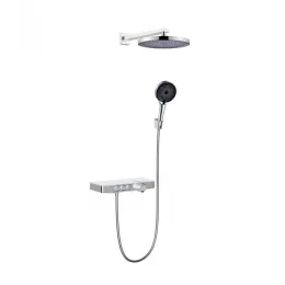 Душевая стойка BERGES MORANS с изливом и термостатом, хром - BERGES NARDIS 2R, 075003