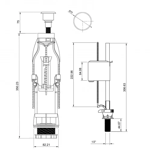 Комплект арматуры Eko 11, 030311