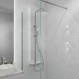 Душевая стойка BERGES MORANS с изливом и термостатом, хром - BERGES NARDIS 2R, 075001