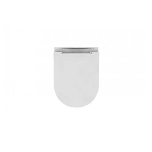 Унитаз BERGES подвесной OKUS 48 см, сиденье дюропласт Toma Slim SO, микролифт, быстросъём, 082127