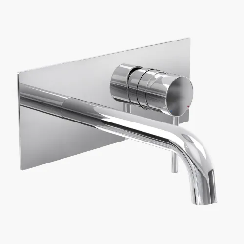 Смеситель для раковины VENTAS R скрытого монтажа, совместный, хром, 076009