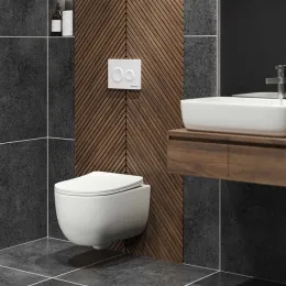 Кнопка BERGES для инсталляции NOVUM O1 - Кнопка BERGES для инсталляции NOVUM O1, 040061