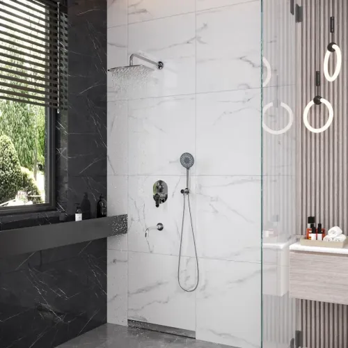 Душевой комплект BERGES VENTAS 3O, хром, 073009