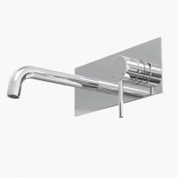 Смеситель для раковины VENTAS R скрытого монтажа, совместный, хром, 076009
