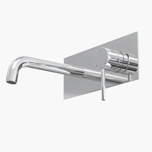 Смеситель для раковины VENTAS R скрытого монтажа, совместный, хром, 076009