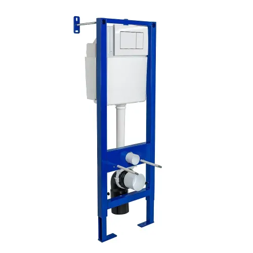 Инсталляция ATOM 410 кнопка белая, 040333