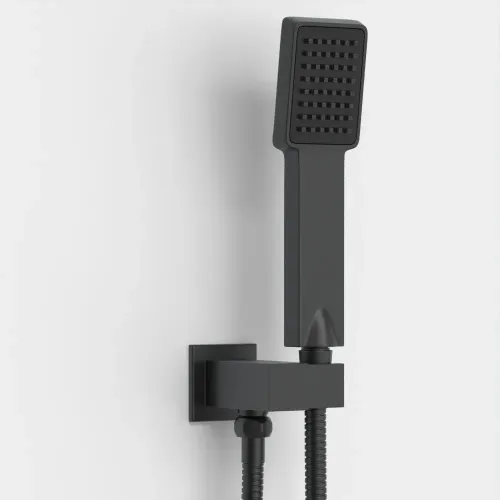 Душевой комплект BERGES NARDIS 3S BLACK, черный матовый, 071006