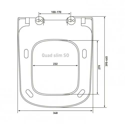 Quad slim SO, 018203