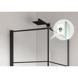 Душевой уголок DARK L 900*900, 061020L