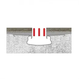 BERGES Желоб водосток SUPER Slim 600, хром глянец, вертикальный выпуск S-сифон D50/105мм H30/80мм, 091052