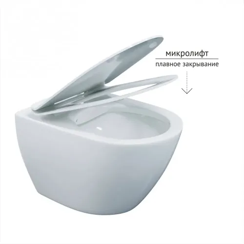 Инсталляция NOVUM 525, кнопка R5, унитаз PUMA Rimless 51 см, сиденье дюропласт Toma Slim SO, 043268