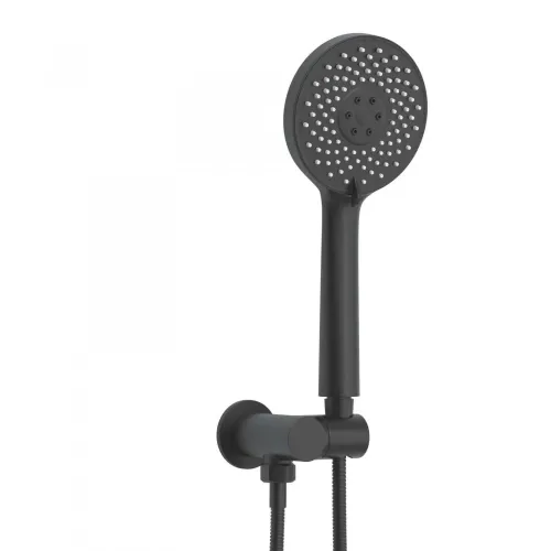 Душевой комплект BERGES VENTAS 2R BLACK, черный матовый, 073008