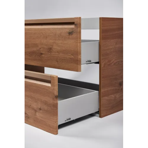 Тумба с раковиной INDA Piccadilly 80RC Cemento