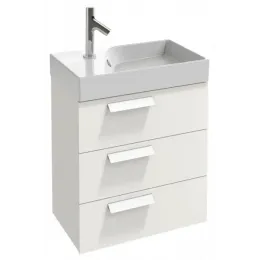 Модуль под раковину Rythmik 59,5х36х63,4 см, 3 ящика, белый глянцевый EB1306-N18 Jacob Delafon