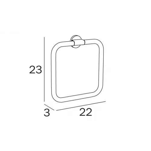 Полотенцедержатель INDA ONE A2416ANE