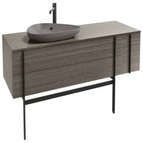 Модуль под раковину Nouvelle Vague 145х51х47 см, фактурный дуб, 2 ящика, 1 дверца EB3044-E73 Jacob Delafon