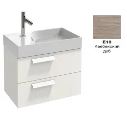 Модуль под раковину Rythmik 79,5х45х42,4 см, квебекский дуб, 2 выдвижных ящика EB1303-E10 Jacob Delafon