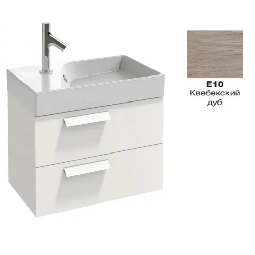 Модуль под раковину Rythmik 79,5х45х42,4 см, квебекский дуб, 2 выдвижных ящика EB1303-E10 Jacob Delafon