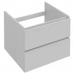 Модуль под раковину Parallel 57х50х44,6 см, белый блестящий, с 2 ящиками, без отверстия для сифона EB504-N18 Jacob Delafon